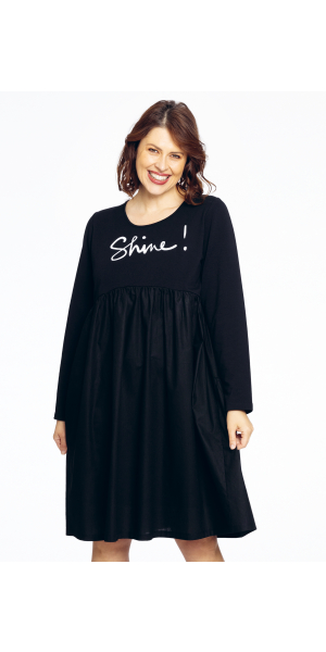 Yoek | Sweater-Kleid SHINE