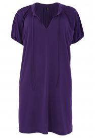 Dress gathering DOLCE - purple 