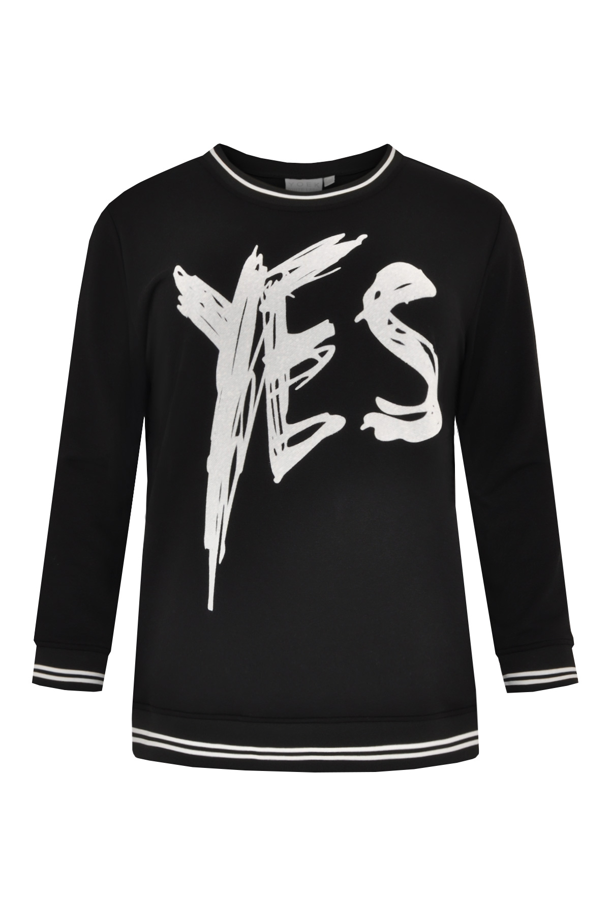 Sweater YES - black 