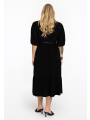 Dress puff sleeves DOLCE - black 