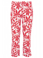 Trousers elastic ANNA - red 