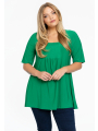 Tunic flare DOLCE - green 