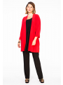 Cardigan DOLCE - black red 