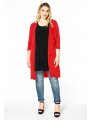 Cardigan 3/4 sleeve DOLCE - black blue red 