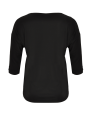 Shirt wide 3/4 sleeve DOLCE - black 