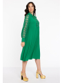 Dress buttoned DOLCE - green 