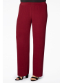 Trousers plissé DOLCE - black red 