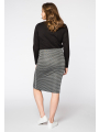 Skirt zigzag - silver
