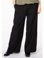 Trousers wide fit - black 